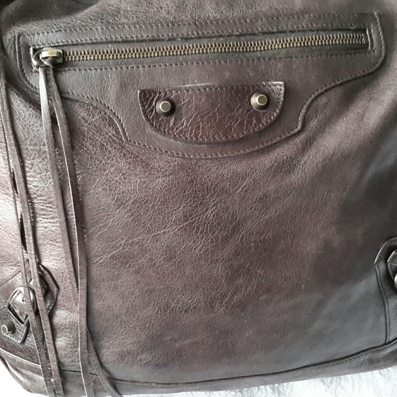 Vintage Balenciaga Olive Brown Day Hobo SOLD! - Picture 4 of 12